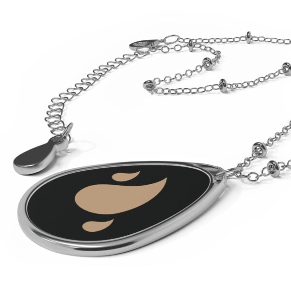Fitrah Oval Necklace — A Touch of Grace - Image 3