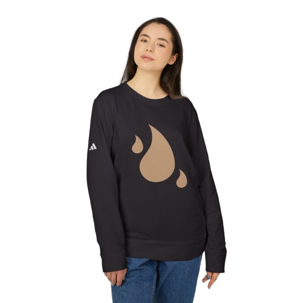 Adidas Unisex Fleece Crewneck Sweatshirt - Fitrah Remain Design - Image 3