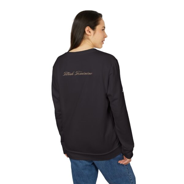 Adidas Unisex Fleece Crewneck Sweatshirt - Fitrah Remain Design - Image 4