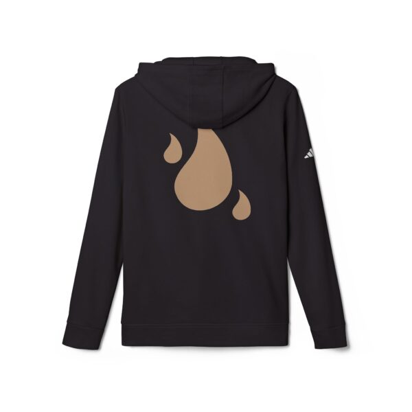 Adidas Unisex Fleece Hoodie with Inspirational 'Fitrah Feminine' Design - Image 2