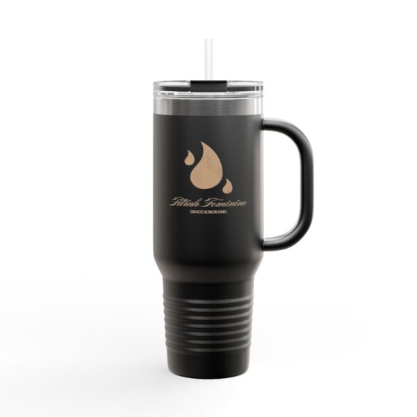 Insulated Travel Mug - 40oz Stylish Adventure Companion for On-the-Go Hydration - Image 2