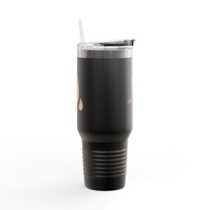 Insulated Travel Mug - 40oz Stylish Adventure Companion for On-the-Go Hydration