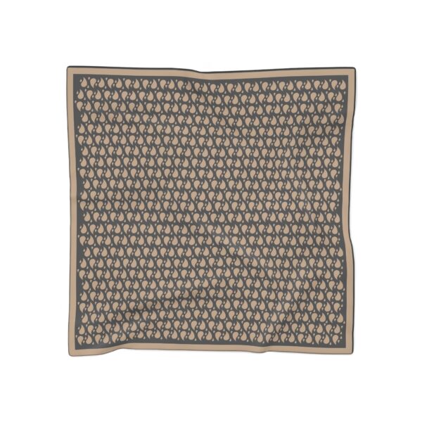 Fitrah Feminine Elegant Patterned Poly Scarf