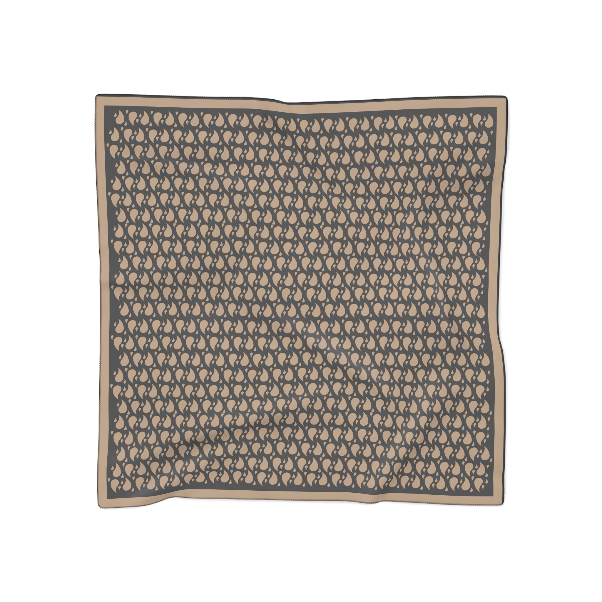 Fitrah Feminine Elegant Patterned Poly Scarf