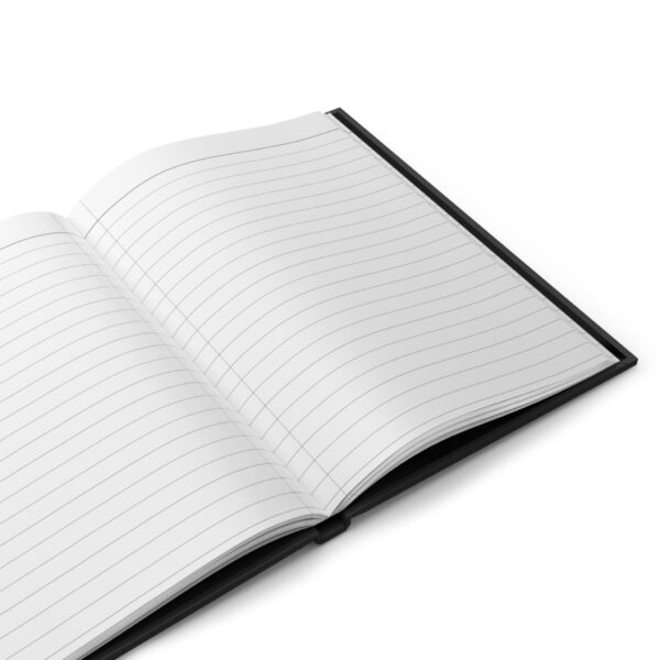 Fitrah Feminine Hardcover Journal - Elegant Matte Black Design - Image 4