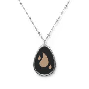 Fitrah Oval Necklace — A Touch of Grace