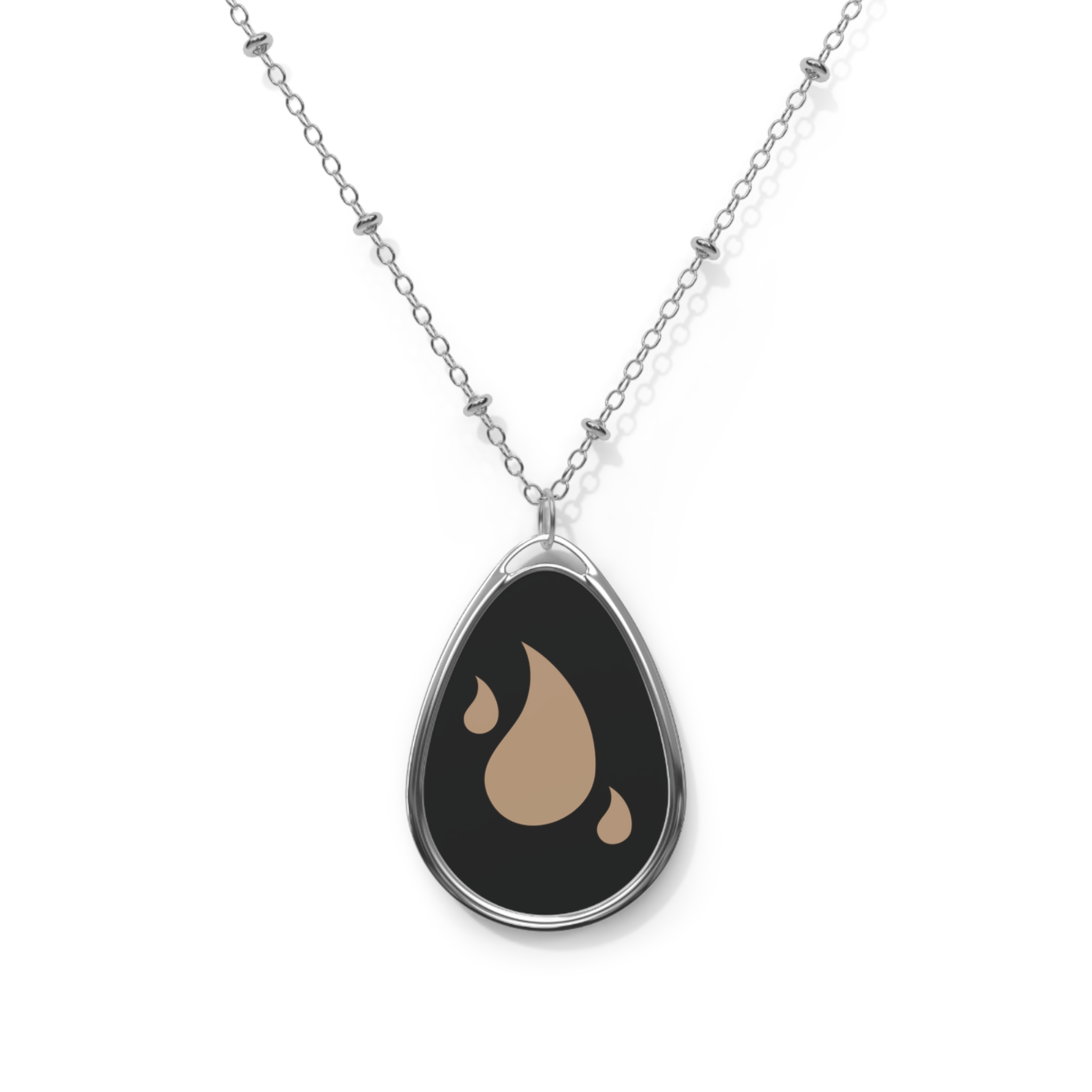 Fitrah Oval Necklace — A Touch of Grace