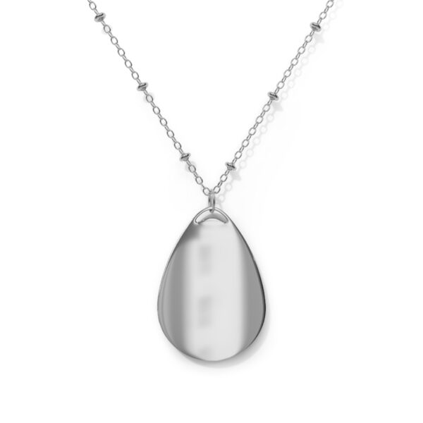 Fitrah Oval Necklace — A Touch of Grace - Image 2