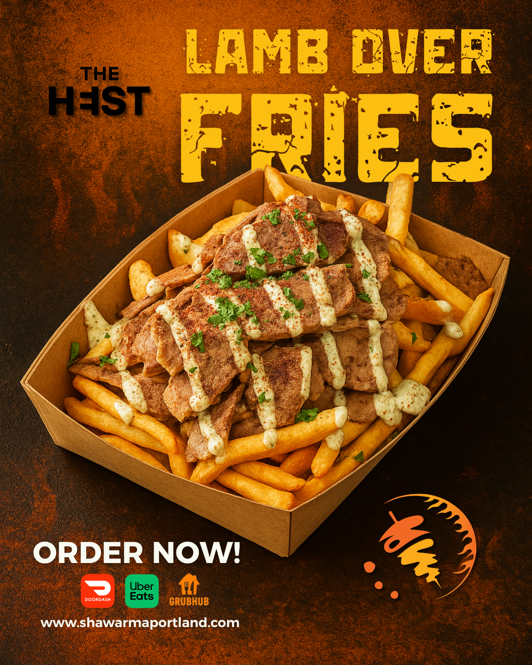 28 Lamb Over Fries