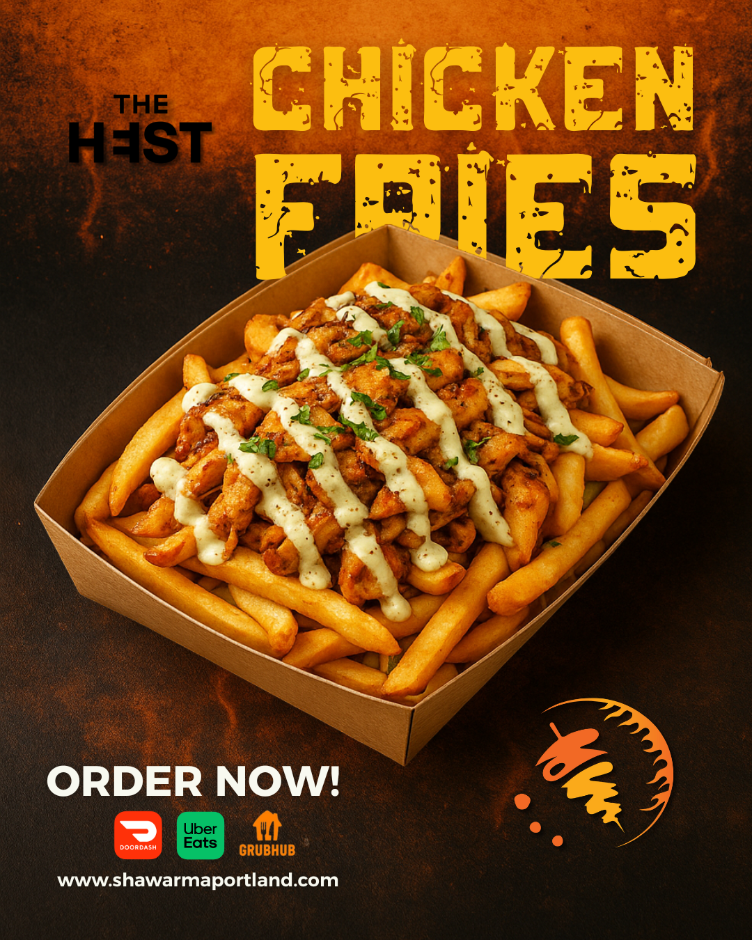 29 Chicken Over Fries