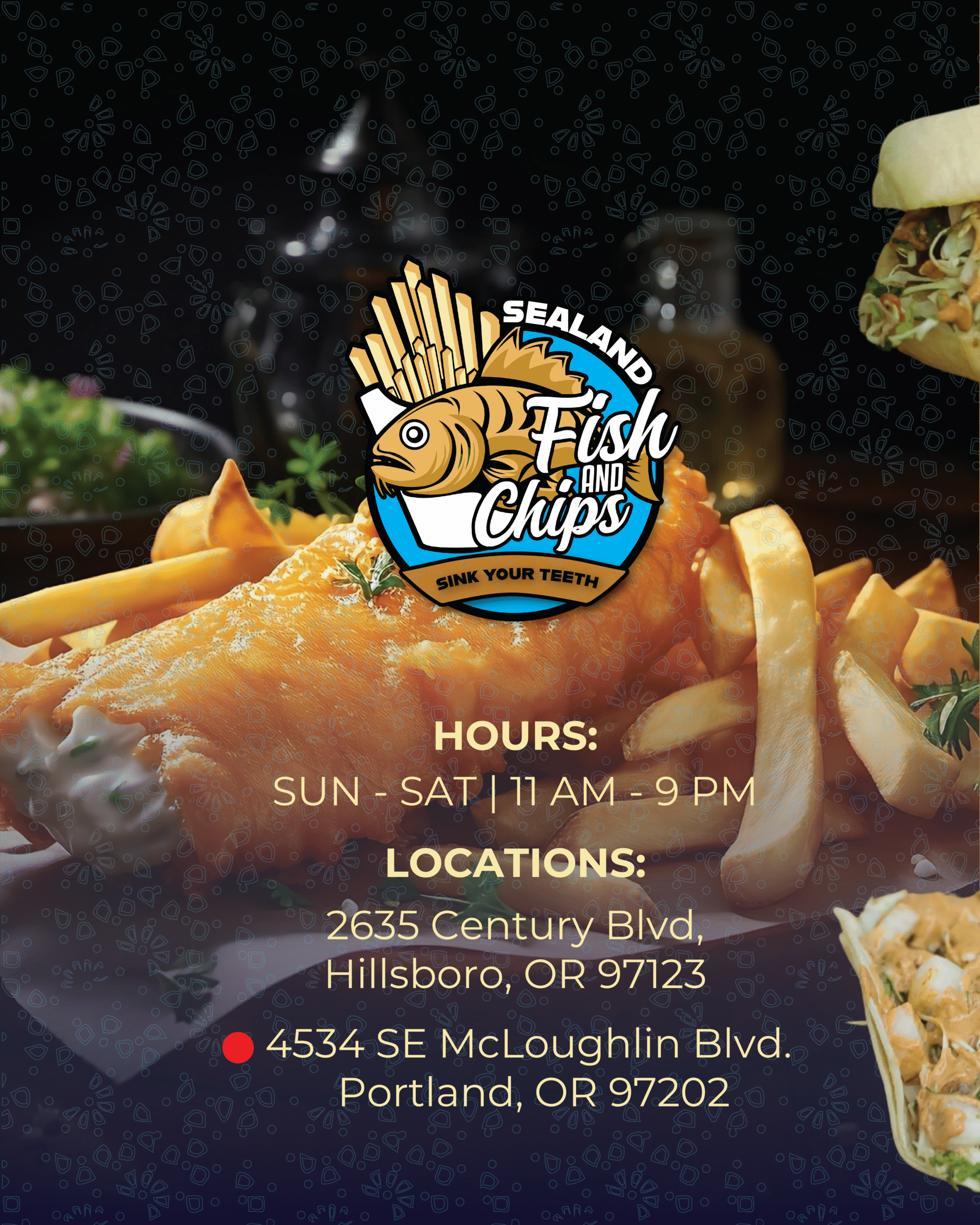 Sealand Fish & Chips IG 3 part poster V3-02