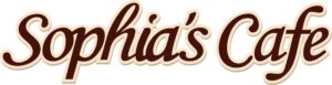 SOPHIA'S CAFE New Logo