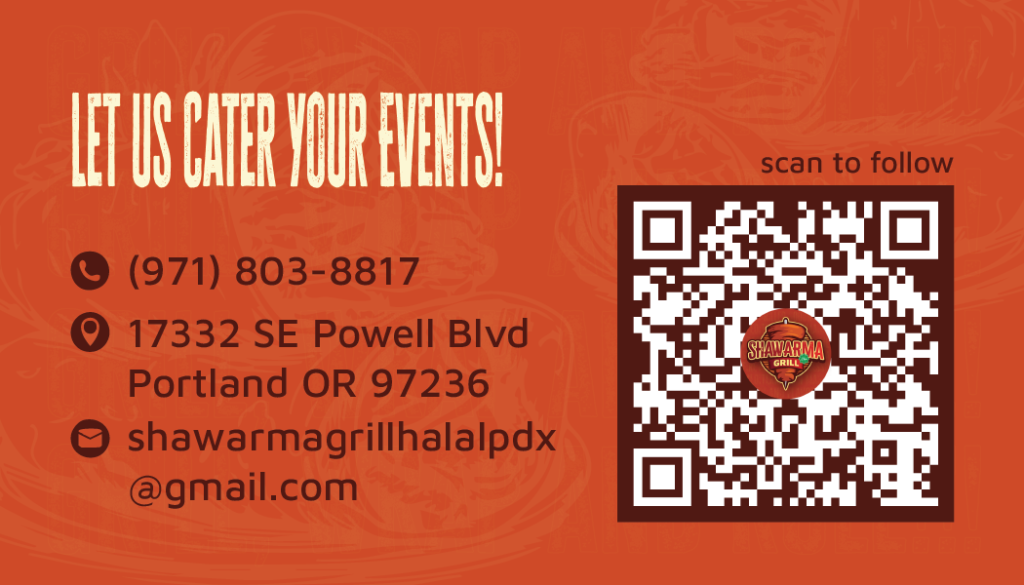 Shawarma Grill Business Card